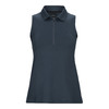 Peak Performance Women's Zip Sleeve-Less Golf Piqué