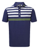 Footjoy Smooth Pique With Graphic Stripes