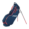 Ping Hoofer Stand Bag Navy Red White