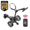 Motocaddy M7 Remote Electric Trolley Graphite + 18 Holes Battery
