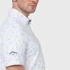 Callaway All Over Golf & Tucan Print Polo