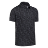 Callaway All Over Active Textured Print Polo