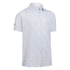 Callaway All Over Active Textured Print Polo