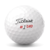 Titleist Pro V1 2025 White Father's Day