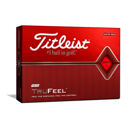 Titleist TruFeel Red Balls 2020