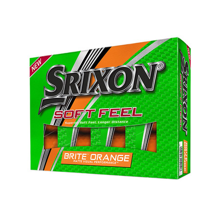 Srixon Soft Feel Brite Orange Balls