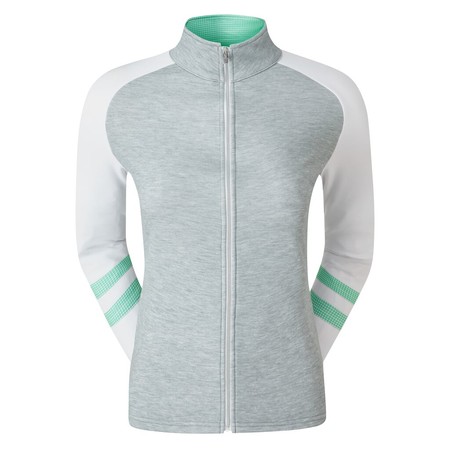 FootJoy Womens Full-Zip Raglan Colour Block Midlayer