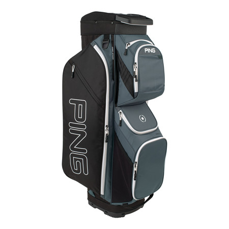 Ping Traverse Cart Bag Slate Black White