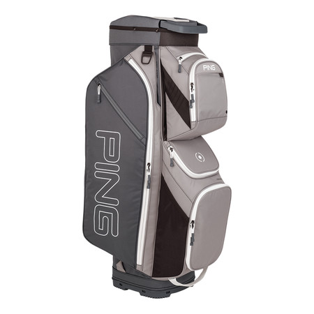 Ping Traverse Cart Bag Silver Gray White