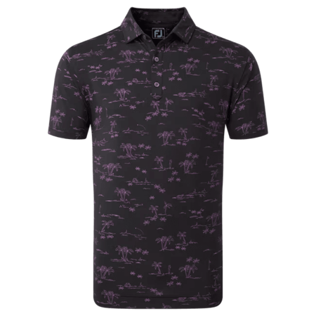 FootJoy Tropic Golf Print Lisle