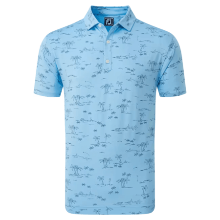 FootJoy Tropic Golf Print Lisle