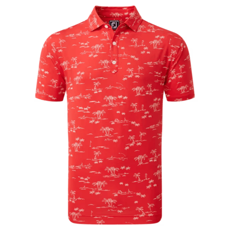 FootJoy Tropic Golf Print Lisle