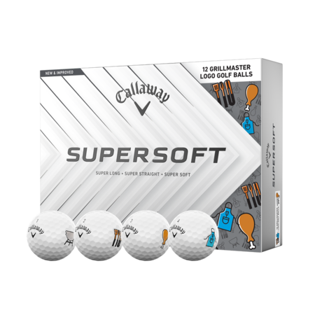 CallawayLimited Edition Supersoft Father's Day Grillmaster Golf Balls