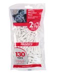 Masters Wood Tees Bumpa Bag 130 White 2 1/8"