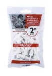 Masters Plastic Graduated Tees 2 Bag 25 White