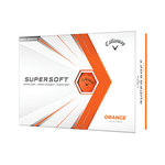 Callaway Supersoft Matte Orange Golf Balls