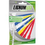 Lignum Tee 82 mm Multicolor 12 Pcs